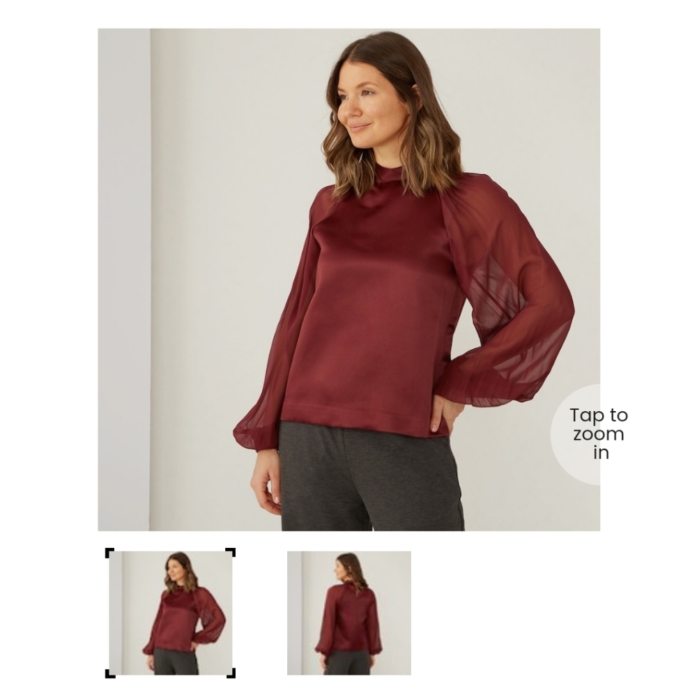 Beautiful silk blouse